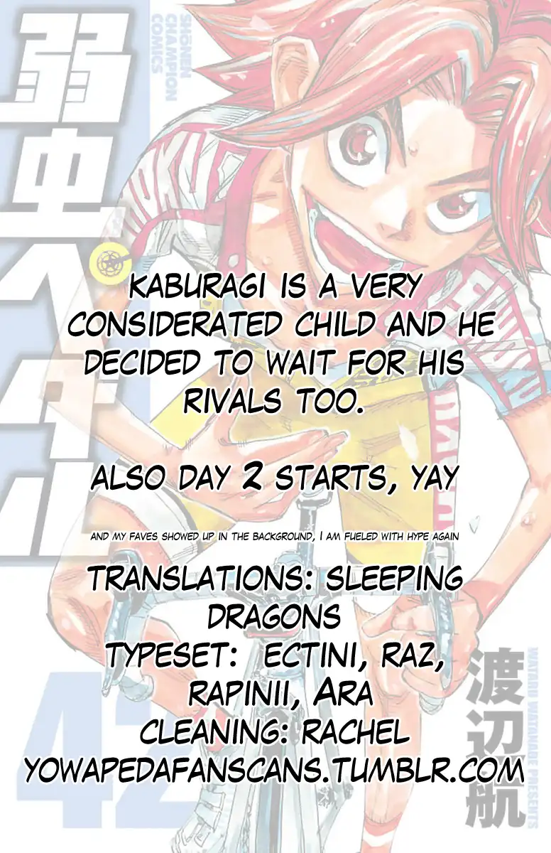 Yowamushi Pedal Chapter 357 31